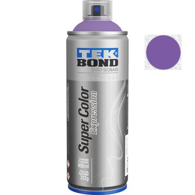 Pintura Spray Expression 400ml/312grs Ultraviolet TEKBond